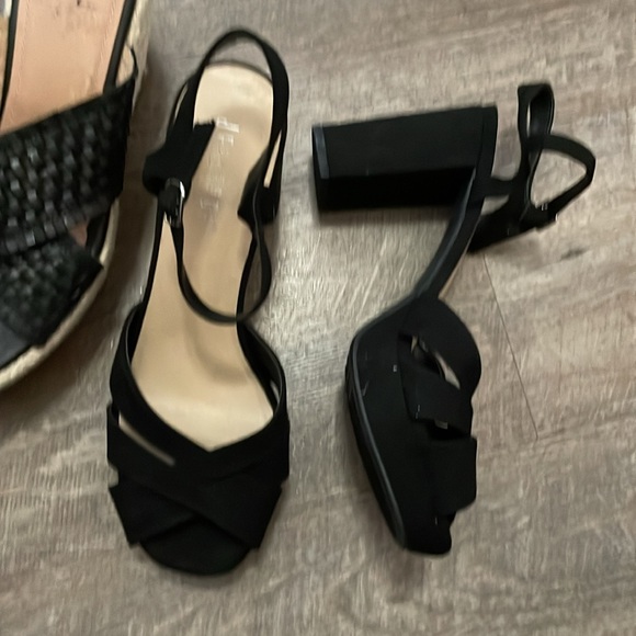 NWOT Women's Sandals Lot Size 9 Black Jellypop, Vintage Foundry - Picture 5 of 7